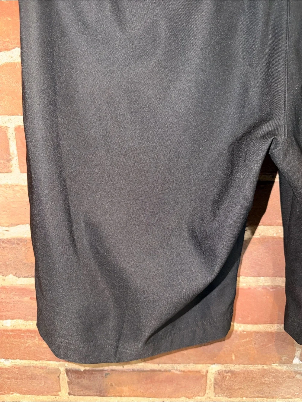adidas Men's Black Golf Attire Flat-Front Performance Shorts Activewear